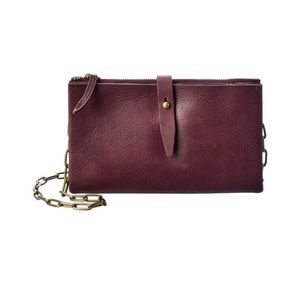 Madewell | Transport Accordion Crossbody | Burgundy